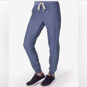Zamora™ Jogger Scrub Pants Heather Denim